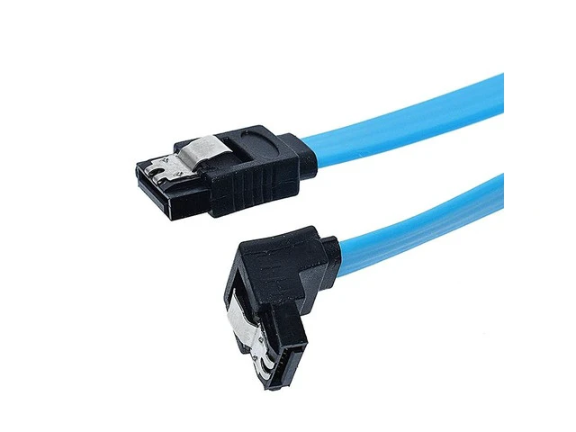 Alt view image 4 of 6 - SATA Cable 3.0 to Hard Disk SSD adapter HDD cable Straight 90 Degree Sata Cable for Asus MSI Gigabyte Motherboard Cable Sata(Black 3.0 50CM1)