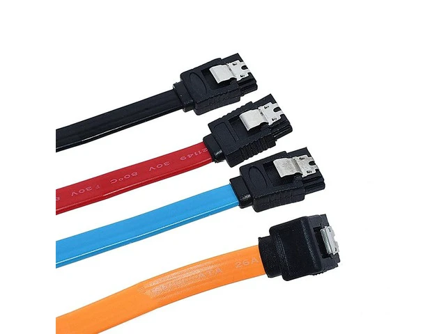 Alt view image 3 of 6 - SATA Cable 3.0 to Hard Disk SSD adapter HDD cable Straight 90 Degree Sata Cable for Asus MSI Gigabyte Motherboard Cable Sata(Black 3.0 50CM1)