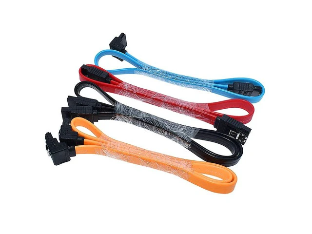 Alt view image 5 of 6 - SATA Cable 3.0 to Hard Disk SSD adapter HDD cable Straight 90 Degree Sata Cable for Asus MSI Gigabyte Motherboard Cable Sata(Black 3.0 50CM1)