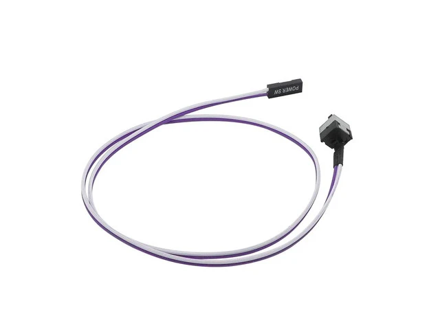 Alt view image 3 of 6 - 10PCS Reset Motherboard Cable Desktop Computer PC Case Power Button SW Switch Power Cord Cable Re-start Switch Cable for Mining