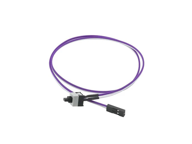 Alt view image 6 of 6 - 10PCS Reset Motherboard Cable Desktop Computer PC Case Power Button SW Switch Power Cord Cable Re-start Switch Cable for Mining
