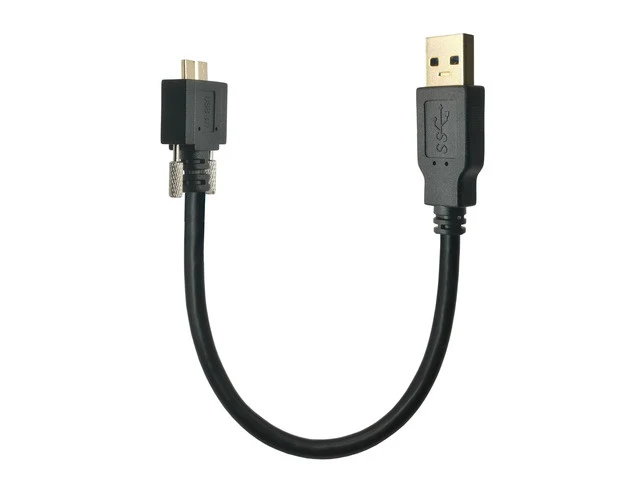 Alt view image 6 of 6 - USB 3.0 A Male to Right Angle USB 3.0 Micro-B Male Adapter Cable for Toshiba External Hard Drive Disk Power Charge Data Cable(Straight) (0.3m)