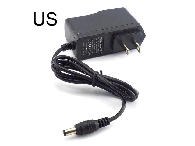 Alt view image 4 of 6 - DC 5V 2A Power Adapter Supply AC to DC 100V-240V Converter Charger 2000mAh 5.5mm x 2.1mm US EU Plug for LED Strip CCTV Camer EU plug