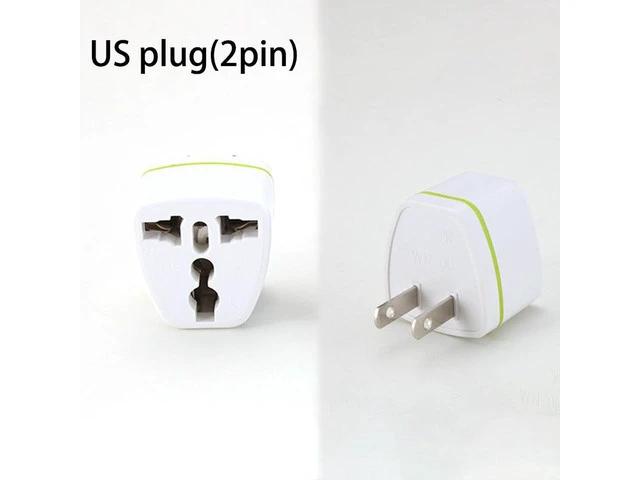 Alt view image 6 of 6 - Universal european AU EU US UK To EU UK US AU Power plug adapter for USA Brazil Travel plug converter Korea AC 250V 10A L1