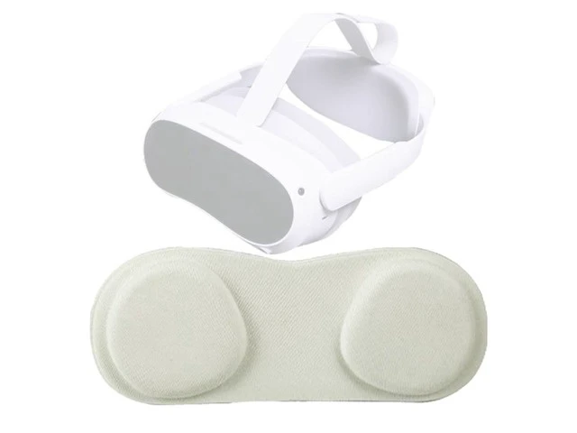 Alt view image 4 of 6 - Shock-resistant VR es Len Protective Cover for 4 VR Headset es Sponge Caps VR Dustproof Caps Accessories