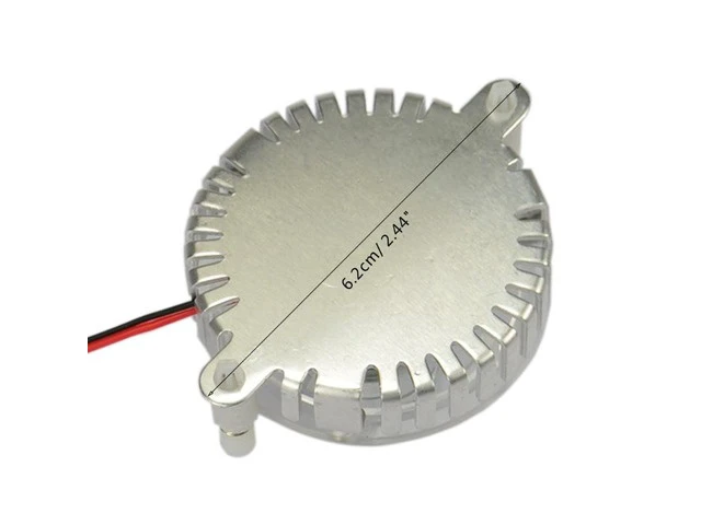 Alt view image 6 of 6 - CPU Graphics Heatsink Cooling With Fan 12V Radiator Cooler Heat Sink Long-term Use High Speed Fan Easy to Install