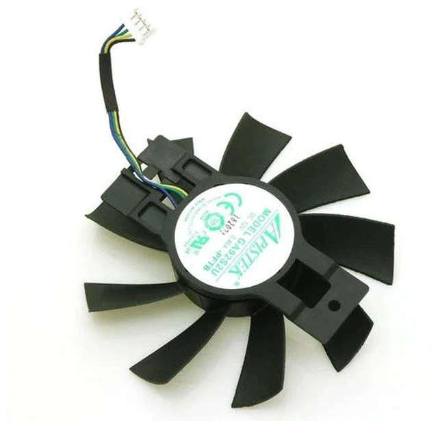 Main image of GA92B2U,GA92S2U - PFTB 12V 0.46A 4Pin 87mm VGA Fan For Dataland-RX570 X-Serial Graphics Card Cooler Cooling Fan