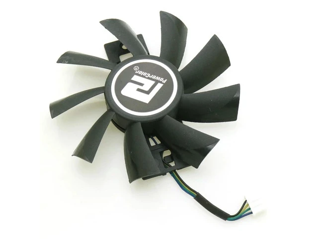 Alt view image 2 of 2 - GA92B2U,GA92S2U - PFTB 12V 0.46A 4Pin 87mm VGA Fan For Dataland-RX570 X-Serial Graphics Card Cooler Cooling Fan