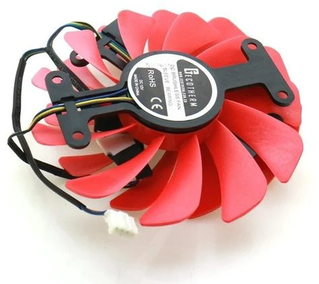 Main image of 95mm VGA Fan 4Pin GTX1070 GTX1080 Graphics Card Cooler Cooling Fan