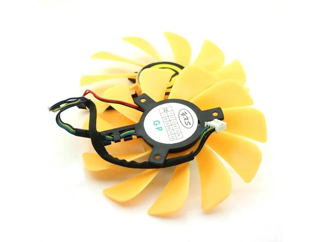 Alt view image 2 of 2 - 95mm DC12V 4Pin 4Wire GPU Fan For MIRACLE GEFORCE RTX3060 Graphics Card VGA Cooling Fan