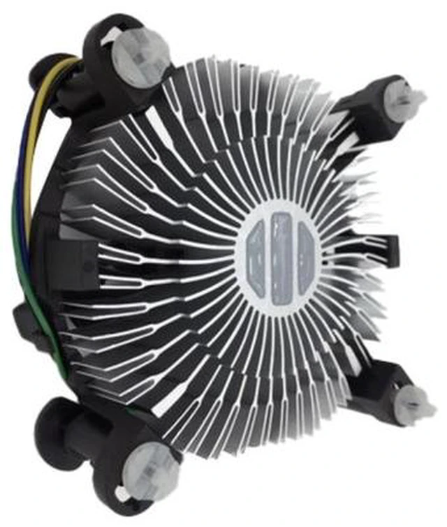 Alt view image 4 of 6 - 1PCS CPU Cooling Fan Radiator Heatsink CPU Cooler Hydraulic Bearing 2400 RPM for Intel LGA 775 1150 1155 1156 1151