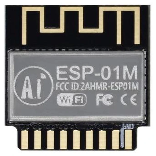 Alt view image 2 of 6 - Wireless module ESP8285, wireless transmission control module WIFI, development board, ESP-01F, ESP-01M, ESP-01E, M3