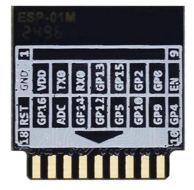 Alt view image 5 of 6 - Wireless module ESP8285, wireless transmission control module WIFI, development board, ESP-01F, ESP-01M, ESP-01E, M3
