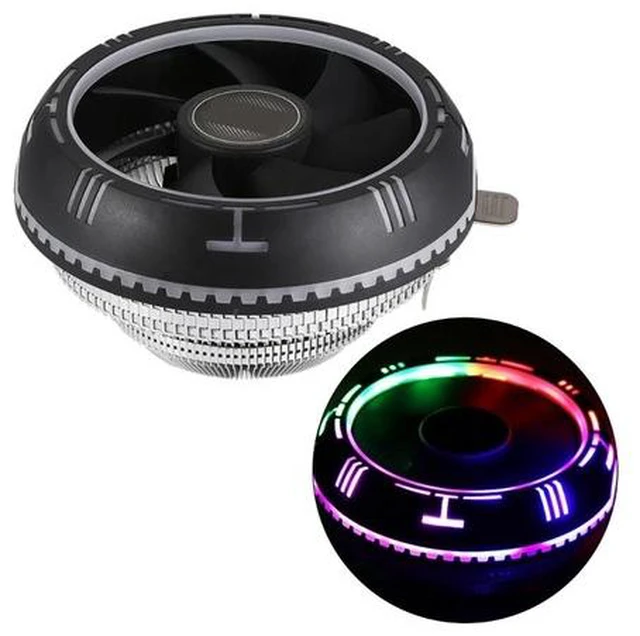 Main image of LED CPU Cooler Air-cooled CPU Heat Sink Fan PC Cooling Radiator CPU Air Cooler Fan for Intel LGA 1700 1200 775 1150(QZ510)