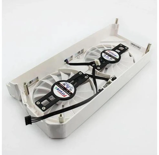 Main image of FD9015U12S DC12V 0.55A 88mm 4Pin 4Wire Video Fan For EMTEK GeForce GTX-1060 HV White MONSTER OC Graphics Card Cooling Fan(FD9015U12S-House)