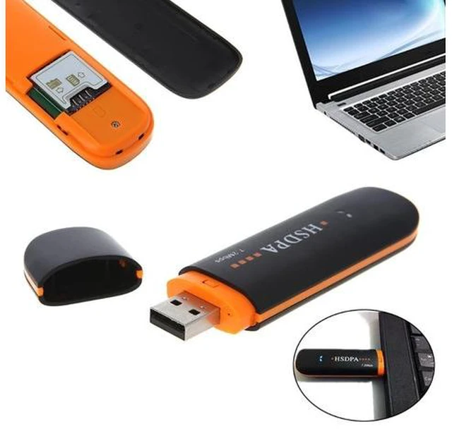 Alt view image 4 of 6 - USB STICK SIM Modem 7.2Mbps 3G Wireless Network Adapter with TF SIM Card Dropship