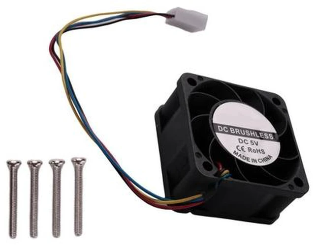 Alt view image 2 of 6 - for Jetson Nano Cooling Fan 5V, 4PIN Reverse-Proof,PWM Speed Adjustment, Strong Cooling Air