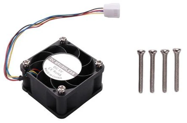 Alt view image 3 of 6 - for Jetson Nano Cooling Fan 5V, 4PIN Reverse-Proof,PWM Speed Adjustment, Strong Cooling Air