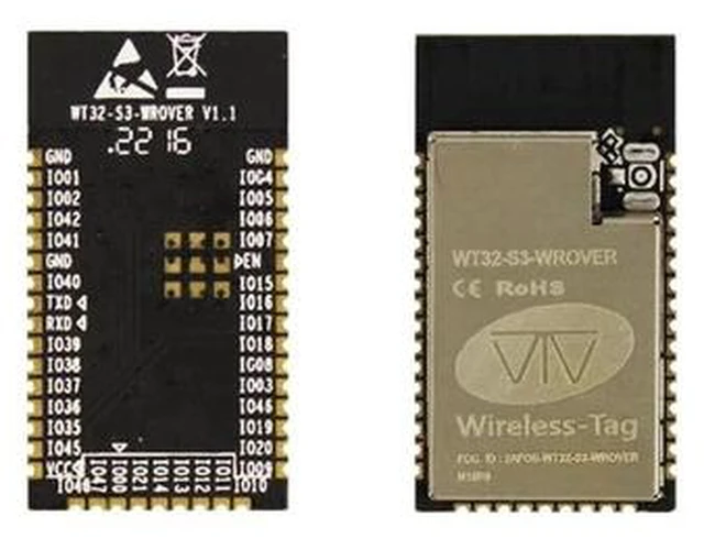 Main image of WT32-S3-WROVER module, WIFI/ Bluetooth/screen MCU, built-in ESP32-S3 chip(N4)