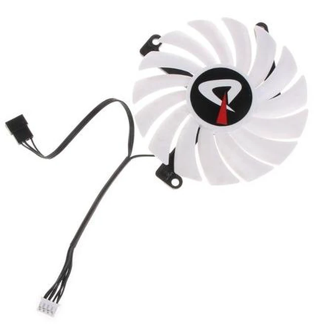 Main image of 86mm Cooler Fan 4Pin 12V 0.35A CF-12910S VGA Fan Graphics Card Fan for AX GAMING/AX RTX3080ti 3080 LHR X3W Cooler(Long Line)