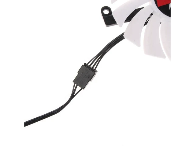 Alt view image 4 of 6 - 86mm Cooler Fan 4Pin 12V 0.35A CF-12910S VGA Fan Graphics Card Fan for AX GAMING/AX RTX3080ti 3080 LHR X3W Cooler(Long Line)