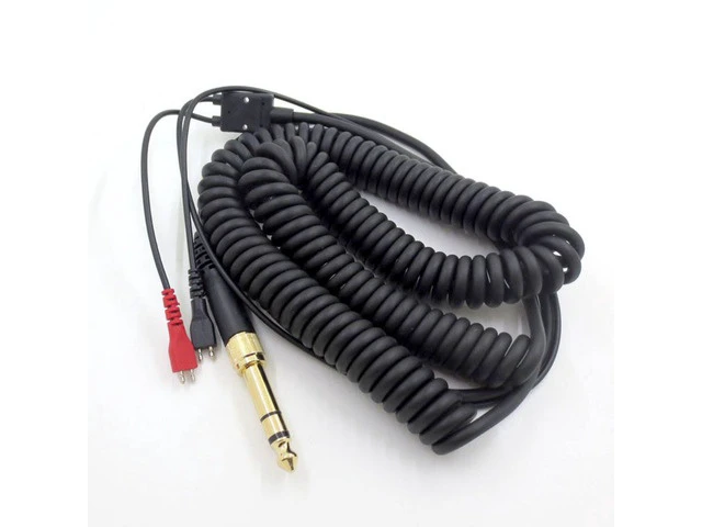Main image of Headphone Cable for Sennheiser HD25 HD560 HD540 HD480 HD430 414 HD250 Headphones Adapter Replacement Spring Coil Earphones