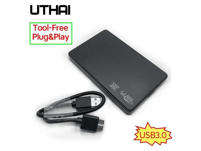 Alt view image 3 of 6 - T22 2.5 "SATA Ke USB3.0 HDD Kandang Casing Hard Drive Seluler untuk SSD Kotak HDD Penyimpanan Eksternal dengan Kabel USB3.0/2.0 ABS(T48-USB-3.0)