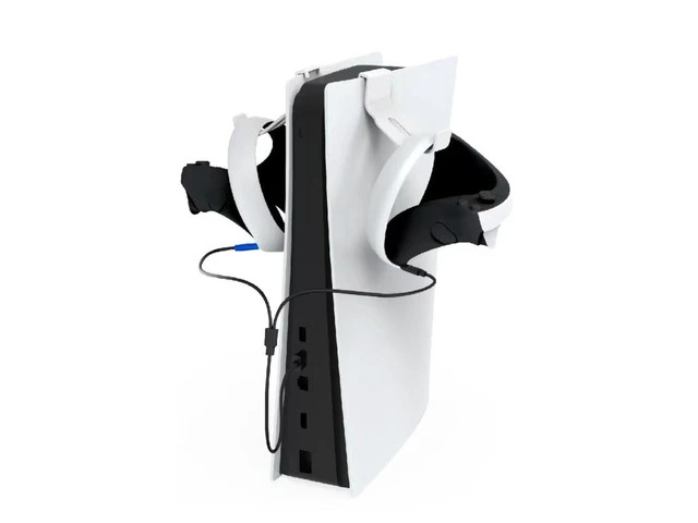 Alt view image 2 of 6 - VR Hook Charge Cable for PS VR2 Virtual Reality Controller Protective Mount