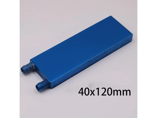 Alt view image 6 of 6 - Aluminum Water Cooled Block Cooling Liquid Waterblock for Pc and Laptop Cpu Heat Sink System,Refrigeration Cooler,120mm