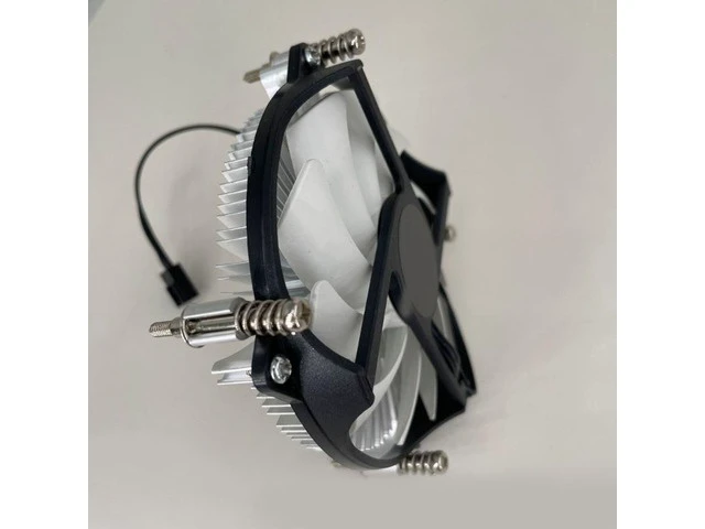 Alt view image 5 of 6 - Ultra-Thin 3-Pin CPU Fan CPU Cooler Copper Core Air Cooler for 1155,1150 CPU Radiators Hydraulic Bearing Fan 90mm