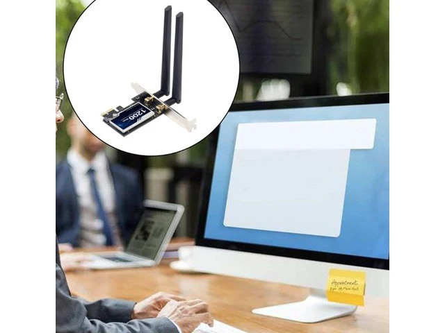 Alt view image 3 of 6 - PCI-E WiFi Card BT4.0 Wireless Card PCE-AC1200 802.11ac Dual-Band 1200M Dropship