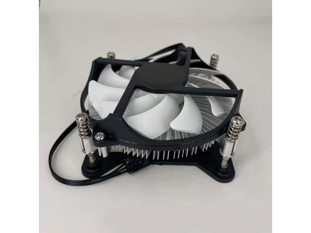 Alt view image 4 of 6 - Ultra-Thin 3-Pin CPU Fan CPU Cooler Copper Core Air Cooler for 1155,1150 CPU Radiators Hydraulic Bearing Fan 90mm