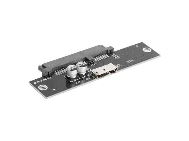 Alt view image 6 of 6 - Transparent Plastic 2.5 inch HDD SSD Case Enclosure SATA III to USB 3.0 Hard Drive Disk Box Enclosure