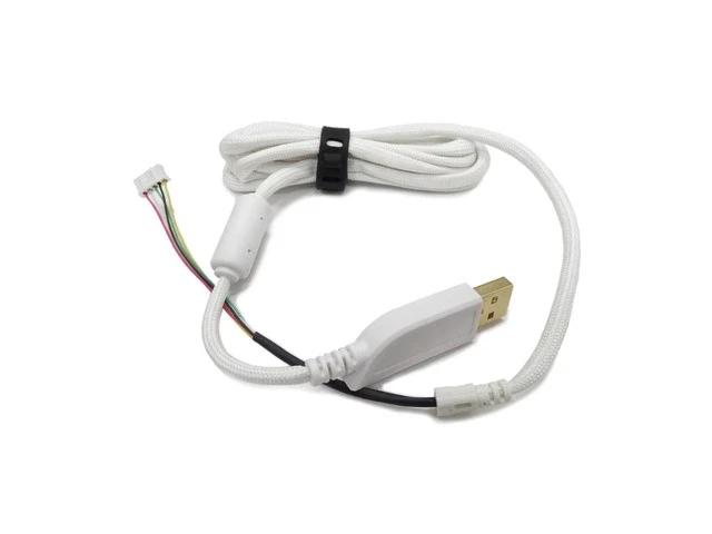 Main image of Replacement Mice Wire Soft USB Mouse Cable Line for ZOWIE S1,S2,FK-B Mouse 210cm(White)