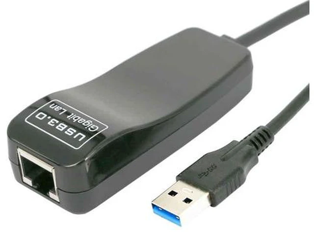 Alt view image 5 of 5 - Mini USB 3.0 Gigabit Ethernet Network Adapter USB to RJ45 Lan Wired Network Card for Windows 7/8/10 XP Laptop PC Computer