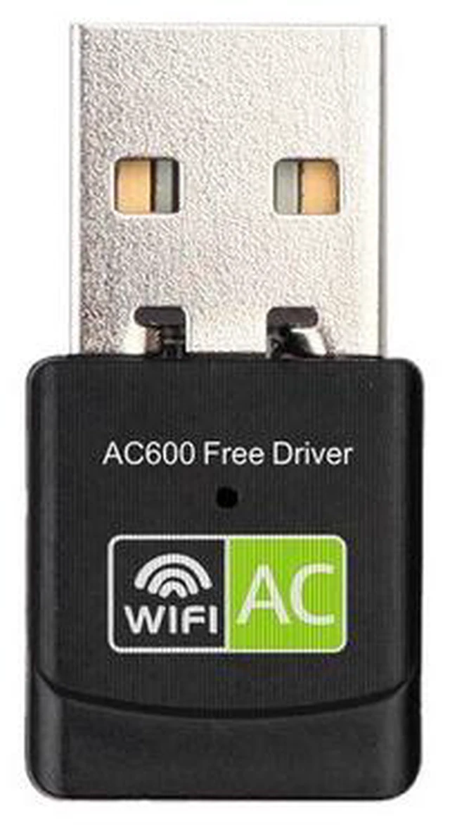 Main image of Free Driver USB Wifi Adapter 600Mbps Wifi Adapter 5Ghz Antenna USB2.0 Ethernet PC Wi-Fi Adapter Lan Wifi Dongle AC Wifi Receiver