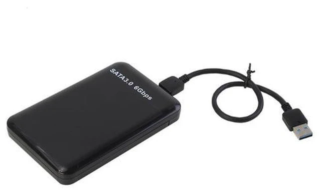 Main image of SSD Case 2.5inch SATA to USB 3.0 Hard Drive Enclosure for SSD Disk HDD Box Case Support UASP HD External Hard Disk cover (Black)