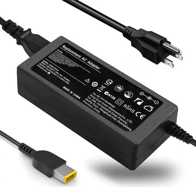 Main image of 65W Laptop Charger for Lenovo Thinkpad T460 T470 T470S T430 T440 T440S T440P T450 T460S T540P T560 E440 E450 E550 E560 G50 G50-45 G50-70 G50-80 Z50 Z50-70 Z50-75 AC Adapter Power Supply Cord Plug