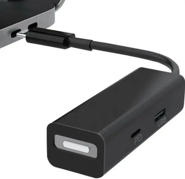 Main image of Anywatt,USB C Magsafe Adapter,Type C to Magsafe 1&2 Converter Adapter Charge,Compatible with New MacBook Pro/Air and Any USB C Devices,black