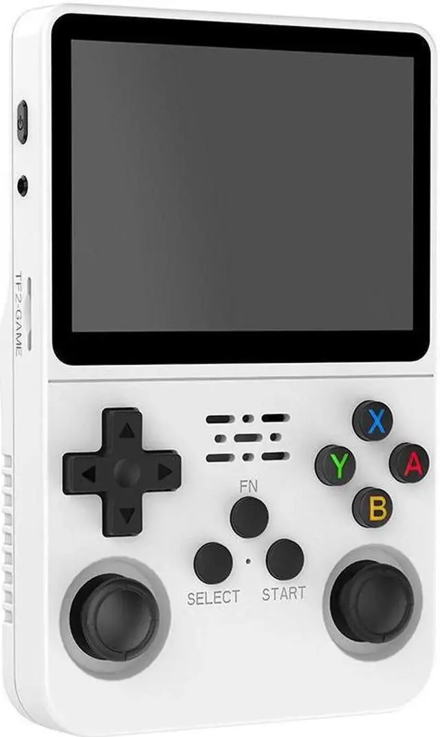 Alt view image 4 of 4 - R36S Retro Handheld Video Game Console Linux System 3.5 Inch IPS Screen Portable Pocket Video Player 128GB Games White