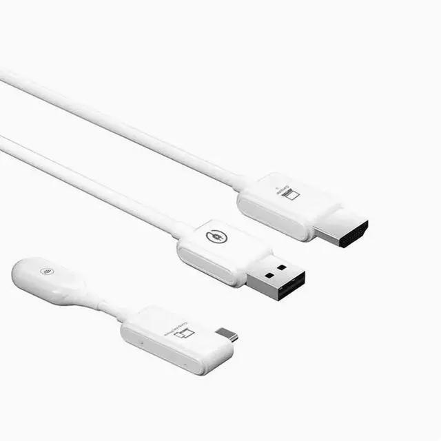 Alt view image 2 of 4 - Wireless HDMI extension cable video transmitter transceiver screen projector The same screen line laptop with TV projection