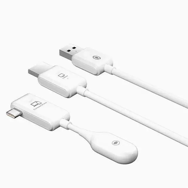 Alt view image 4 of 4 - Wireless HDMI extension cable video transmitter transceiver screen projector The same screen line laptop with TV projection