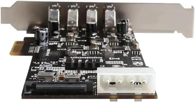 Alt view image 3 of 5 - Supper speed 20G PCIe 4X to 4 channel USB 3.0 Expansion card PCI Express Riser Card Controller Adaptor Converter