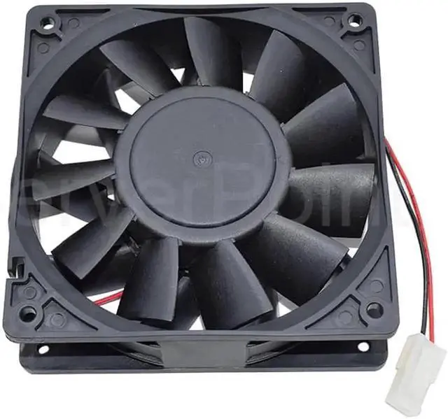 Alt view image 2 of 2 - Well Tested PFB1224UHE -6L14 12CM 12038 120x120x38MM Fan 2-Pin DC 24V 2.40A Wind Volume Inverter Cooling For Delta