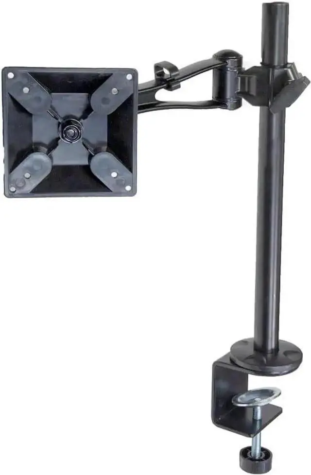 Alt view image 6 of 6 - IOCrest Premium Aluminum Single Monitor Stand, Swivel VESA Mount with C Clamp for Computer Screens
