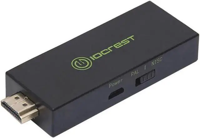 Alt view image 3 of 4 - HDMI to AV Converter, HDMI to RCA Converter for Old TV, HDMI to 3 RCA Converter HDMI to CVBS Converter Adapter Supports PAL/NTSC, 1080P for Fire Stick, PS3, DVD, Blue-Ray, Xbox one, Roku