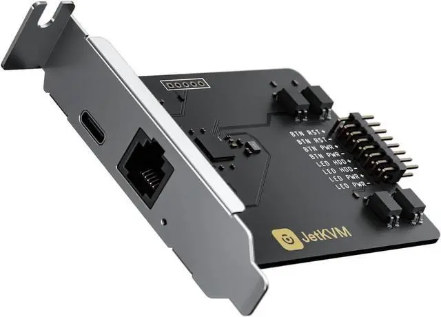 Alt view image 6 of 6 - Open-Source IP KVM Switch JetKVM Extension Port ATX Extension Board