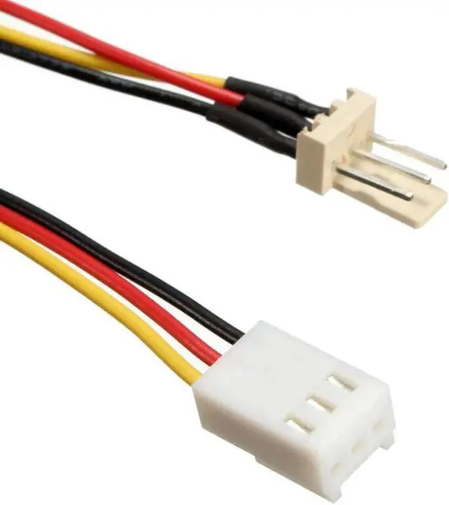 Main image of 10Pcs/Lot PC Fan Power Extension Cable 12V 3-Pin Male to 3pin Female Fan Power Extension Lengthen Cable for Cooling Fan