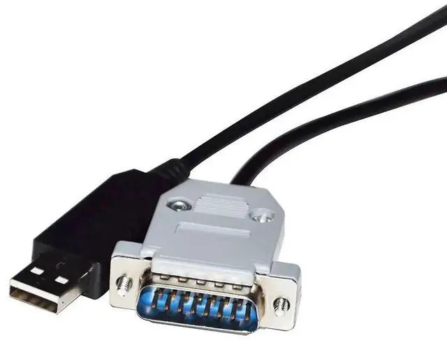 Alt view image 6 of 6 - FTDI FT232RL USB TO D-SUB 15 PIN DB15 MALE ADAPTER RS232 SERIAL COMMUNICATION CABLE FOR YOKOGAWA SERVO DRIVER DRVGIII LINK TO PC 3M Length(3M Length)