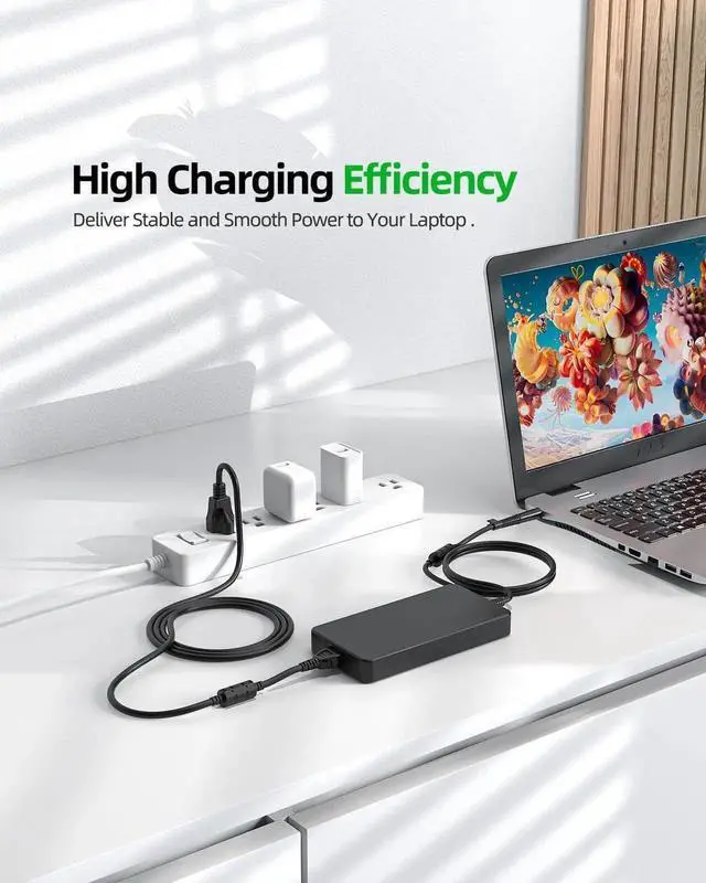 Alt view image 6 of 6 - 230W 7.4mm Tip Charger Fit for HP Zbook 15 G1 G2 17 G2, Omen 17 Omen X 2S 15, 925141-850 L58062-001 TPN-LA10 TPN-DA12 Power Supply Cord Adapter (Safety Certified by UL)